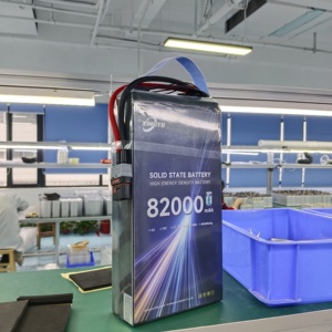 แบตเตอรี่ลิเธียมแบบกึ่งแข็งสำหรับ UAV ความหนาแน่นพลังงานสูง 2C ขนาด 400wh/kg 74000mah 82000mah 67000mah 6700  แบบกำหนดเองจาก XINGTO - Product Image 1