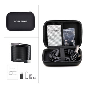 Caméra d'inspection <span class=keywords><strong>Teslong</strong></span> NTC125 3 en 1 USB pour téléphone, IP67, 1080P, 500W pixels, mise au point automatique HD, 5M - Product Image 6