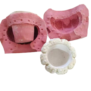 Stampi per Vasi Riutilizzabili <span class=keywords><strong>in</strong></span> Silicone con Interno <span class=keywords><strong>in</strong></span> Silicone e Esterno <span class=keywords><strong>in</strong></span> Fibra di Vetro per <span class=keywords><strong>Cemento</strong></span>, Calcestruzzo, <span class=keywords><strong>Giardino</strong></span>, Cortile, Fioriere - Vendita all'Ingrosso - Product Image 4
