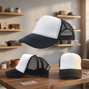 Gorra Trucker de Espuma Ligera con Cierre Ajustable, Unisex, para Deportes, Aire Libre, Ciclismo, Viajes y Fiestas - Product Image 3