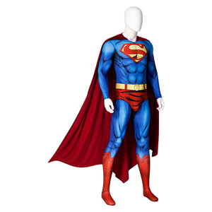 Индивидуальный костюм Супермена в стиле DC Comics для взрослых, для Хэллоуина, кино, телевидения и выступлений на мероприятиях - Product Image 4