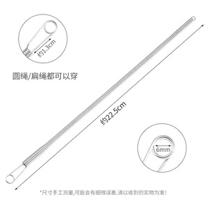 Enhebrador de Cuerda Metálico Original Kos de 6mm con Resorte para Herramientas de Cuero - Product Image 5