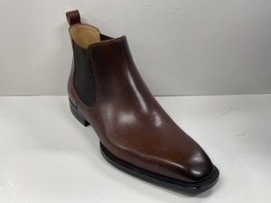 Botas de Tobillo para Hombre de Cuero Vacuno Genuino Hechas a Mano, Delicadas y Personalizadas, Botas de Vestir Formales de Lujo Hechas a Mano para Negocios, Bodas y Oficina - Product Image 3