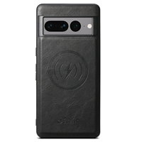 Tout nouveau magnétique avec motif de cire d'huile en cuir Pu charge sans fil pour Google 6 6A 7 8 Pro pour iPhone portefeuille coque coque de téléphone