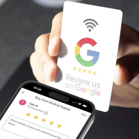 Tarjeta NFC Acrílica Personalizada 213 215 216 con Stock Suficiente, Programable para Redes Sociales y Reseñas