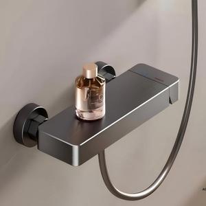 Ensemble de douche à pression moderne avec mélangeur d'eau chaude et froide, montage mural, douche à main pour salle de bain, robinet de <span class=keywords><strong>baignoire</strong></span> - Product Image 1