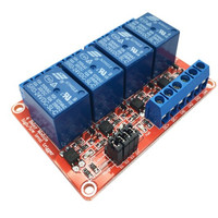 Carte d'extension de relais à déclenchement par niveau haut et bas isolée par optocoupleur, module de relais 4 voies 5V/12V/24V