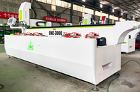 Machine de perçage et de fraisage de profilés en aluminium à double tête 600/800 mm pour profilés en aluminium