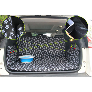 Tapis <span class=keywords><strong>de</strong></span> sol imperméable <span class=keywords><strong>pour</strong></span> chiots chats accessoires lavables Pet Dog Trunk Cargo Liner Oxford Car SUV Seat Cover - Product Image 4