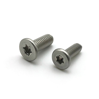 Vis Torx en acier inoxydable M2 M2.5 M3 M4 M5 M6 M8 à profil ultra bas, vis Torx à tête fine