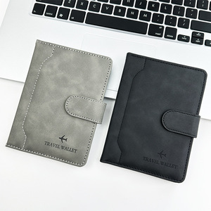 Portefeuille de voyage <span class=keywords><strong>en</strong></span> <span class=keywords><strong>cuir</strong></span> PU avec fermeture magnétique pour cartes de crédit et <span class=keywords><strong>passeport</strong></span> – Vente <span class=keywords><strong>en</strong></span> gros - Product Image 3