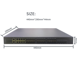 24-Port <span class=keywords><strong>Gigabit</strong></span> mạng chuyển đổi Hub 8 <span class=keywords><strong>Combo</strong></span> cổng quản lý máy tính để bàn bao vây hỗ trợ 10 gam truyền VLAN SNMP QoS lacp PoE RJ45 - Product Image 2