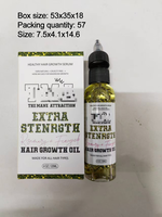 Huile capillaire Super Romarin et Fenugrec 120ml à prix de gros, Essence nourrissante anti-chute pour le cuir chevelu, Convient à tous les types de cheveux
