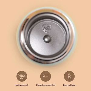 Logo Custom 304 Stainless Steel Thermos Bouncing Lid Thermos for Outdoor Use Portable <b>Mini</b> Gift Water <b>Bottle</b> Tumbler - Product Image 4