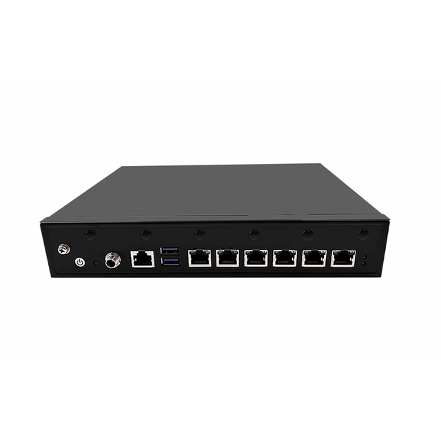 MAITUO Network Security Firewall Appliance Intel C3338R DDR4 RAM 6 Ports Desktop SD-WAN Router Industrial PC Pfsense/Opnsense