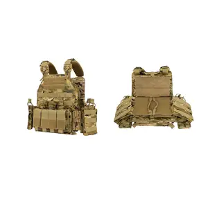 Hoge Kwaliteit Quick Release Tactical Mesh Vest 1000d Polyester Plaat Drager Tactisch Vest