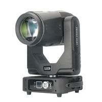LED 500W Moving Head Cut Light mit 8 Farben + Weiß, Multi-Strobe-Funktionen, Flow-Scroll, Halbfarbeffekt, DMX512, Soundaktiviert