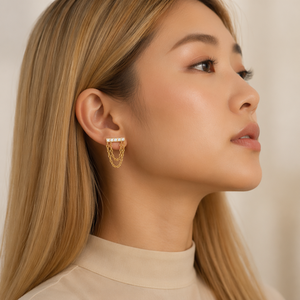 Pendientes Hipoalergénicos Maina para Tragus, Titanio ASTM F136, Zirconia, Piercing para Cartílago y Labio, <span class=keywords><strong>Labret</strong></span> con Rosca Interna y Parte Trasera Plana - Product Image 3