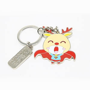 Porte-clés personnalisé en métal avec logo de marque, en alliage de zinc, pour cadeaux promotionnels - Product Image 5