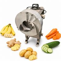 Bananen- en plantainchips snijmachine, groentesnijmachine voor industriële verwerking