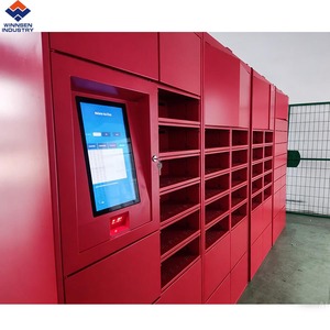 Tuya — casier intelligent <span class=keywords><strong>de</strong></span> <span class=keywords><strong>livraison</strong></span> <span class=keywords><strong>de</strong></span> <span class=keywords><strong>colis</strong></span>, service automatique, avec caméra et télécommande, écran tactile <span class=keywords><strong>en</strong></span> extérieur - Product Image 3