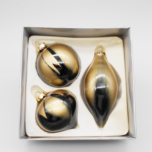 Il set all'ingrosso <span class=keywords><strong>di</strong></span> 8cm <span class=keywords><strong>di</strong></span> 3 palline <span class=keywords><strong>di</strong></span> <span class=keywords><strong>natale</strong></span> in oro decora gli <span class=keywords><strong>alberi</strong></span> <span class=keywords><strong>di</strong></span> <span class=keywords><strong>natale</strong></span> - Product Image 6