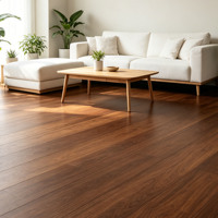 Revêtement de sol SPC ignifuge et antidérapant de luxe, panneaux vinyle clipsables, revêtement de sol en bois imperméable