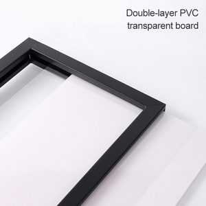 מתכת a4/a3 מחזיק סימן לעמוד עם חגורה retracable פוסט תפריט הליכה שלט חוצות פנים לוח מודעות חיצוני - Product Image 3