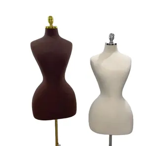 Cintura fina e Big Hip Parte Superior do corpo Feminino Manequins Kardanshian forma vestido forma manequim brasileiro espuma manequim