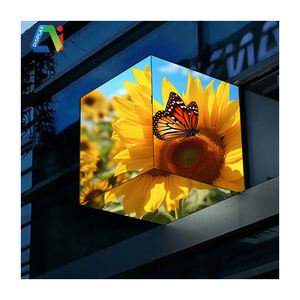 Pantalla LED Cúbica de Forma Irregular Personalizada Má<span class=keywords><strong>s</strong></span> Vendida, Pantalla LED P3 para Publicidad en Tiendas, Letrero Digital para Publicidad en Tiendas - Product Image 2