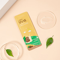 Cosmétiques coréens beauté produits de soins de la peau escargot mucine collagène sérum visage anti-rides escargot masque facial crème