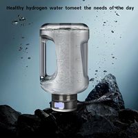 Nouveau générateur d'eau à hydrogène portable pour bouteille d'eau à hydrogène avec technologie SPE/PEM 2500PPB Concentration riche en hydrogène pur