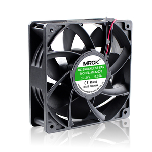 Ventola di Raffreddamento <span class=keywords><strong>Assiale</strong></span> ad Alta Velocità 120x120x38 IP68 IP67 IP56 Impermeabile <span class=keywords><strong>12V</strong></span> 24V 120mm - Product Image 3