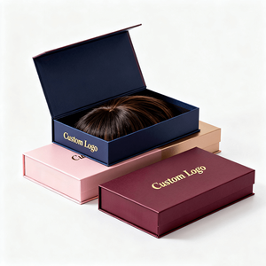 Custom Luxury Premium <b>Magnetic</b> Packaging <b>Box</b> Gifts Paper Packaging Boxes for Wigs - Product Image 3