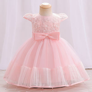 <span class=keywords><strong>Robe</strong></span> de fête rose pour petite fille, style princesse, bon marché, pour l'été, pour les enfants, pour les demoiselles d'honneur, pour les anniversaires, pour les filles de 2 ans - Product Image 5
