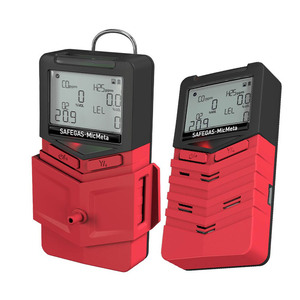 Détecteur portable de diffusion de 4 gaz MicMeta (CO/H2S/O2/LEL) avec IP68 et alarme de détresse - Product Image 1