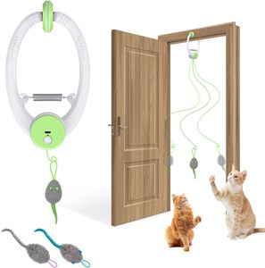 Giocattolo Interattivo per Gatti con Clip Elettrica Automatica, Eco-Friendly, Colorato ed Esplosivo, per Uso Quotidiano - Product Image 1