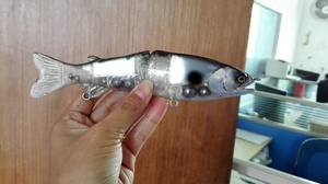 Leurre articulé coulant à enfoncement lent pour la pêche, appât artificiel de type poisson nageur idéal pour la truite, 1 unité - Product Image 6
