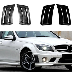 Kit carrosserie pour Mercedes Benz Classe C W204 S204 C63 AMG 2007-2010, pare-chocs avant, aérations latérales, couvercles de sortie d'air, accessoires de voiture - Product Image 2