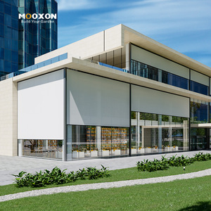 Persianas Motorizadas Exteriores <span class=keywords><strong>de</strong></span> Gran Tamaño, Impermeables, Resistentes a la Lluvia y a los Rayos UV, Opacas, Hechas a Medida <span class=keywords><strong>para</strong></span> <span class=keywords><strong>Terraza</strong></span> <span class=keywords><strong>de</strong></span> Jardín - Product Image 6