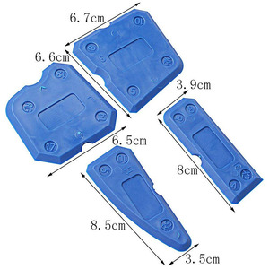 Raspador de sellado de juntas de cuatro piezas para conexiones de fregaderos de cocina y baño - Herramienta para sellar, limpiar y organizar adhesivos - Product Image 2