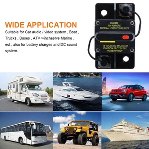 Disjoncteur DC pour voiture <span class=keywords><strong>Auto</strong></span> Audio Marine Boat 30A à 300A Amp Matière plastique - Product Image 6