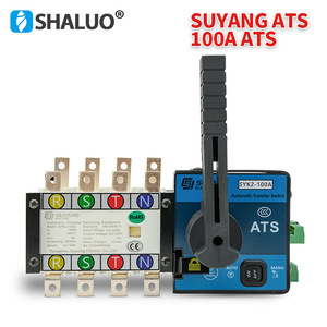 Interruptor de Transferencia Automática de Doble Potencia Suyang 100A Trifásico IP55 con Controlador ATS Modbus - Product Image 4