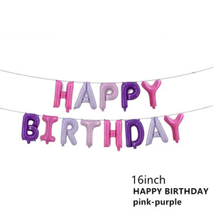 Globos de Helio Inflables para Fiesta de Cumpleaños, Globos de Papel de Aluminio Dorado y Plateado con Letras del Alfabeto, Feliz Cumpleaños - Product Image 6