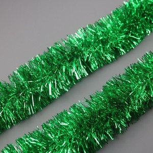 Guirlande de Noël en paillettes dorées, argentées, rouge <span class=keywords><strong>rose</strong></span>, bleues <span class=keywords><strong>et</strong></span> vertes, 2 m x 9 cm, pour décoration de fête de Noël, vente en gros - Product Image 3