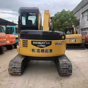 En stock, production japonaise, mini-excavatrice Komatsu Pc78us Pc 78us-10 / excavatrice sur chenilles hydraulique de 7 tonnes Komatsu Pc78-6 Pc78-8 à vendre - Product Image 6