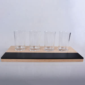 Excelente Juego de Degustación de Cervezas, Juego de Vasos de Cerveza Artesanal Pilsner de 4 oz con Paleta y Pizarra - Product Image 4