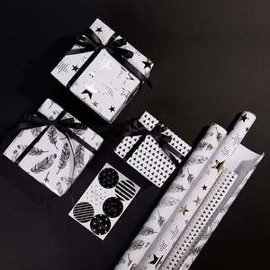 Wholesale High Quality Birthday Tissue Rolls <b>Gold</b> Foil Packaging <b>Wrapping</b> <b>Paper</b> Roll Uperior Craftsmanship - Product Image 6