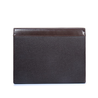 Portable en cuir PU pliable dossier porte-documents pour hommes et femmes décontracté Chic Document sac pour cahier manuels stockage