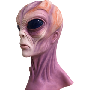 Masque Alien Super Réaliste en Silicone, Masque Complet pour le Visage, Texture de Peau Douce et Flexible, Masque Réutilisable pour les Farces, les Soirées Cosplay et les Accessoires de Films - Product Image 4